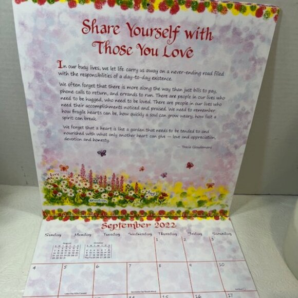 2022 Words Every Woman Should Remember 12-Month Inspirational Wall Calendar - Picture 4 of 13